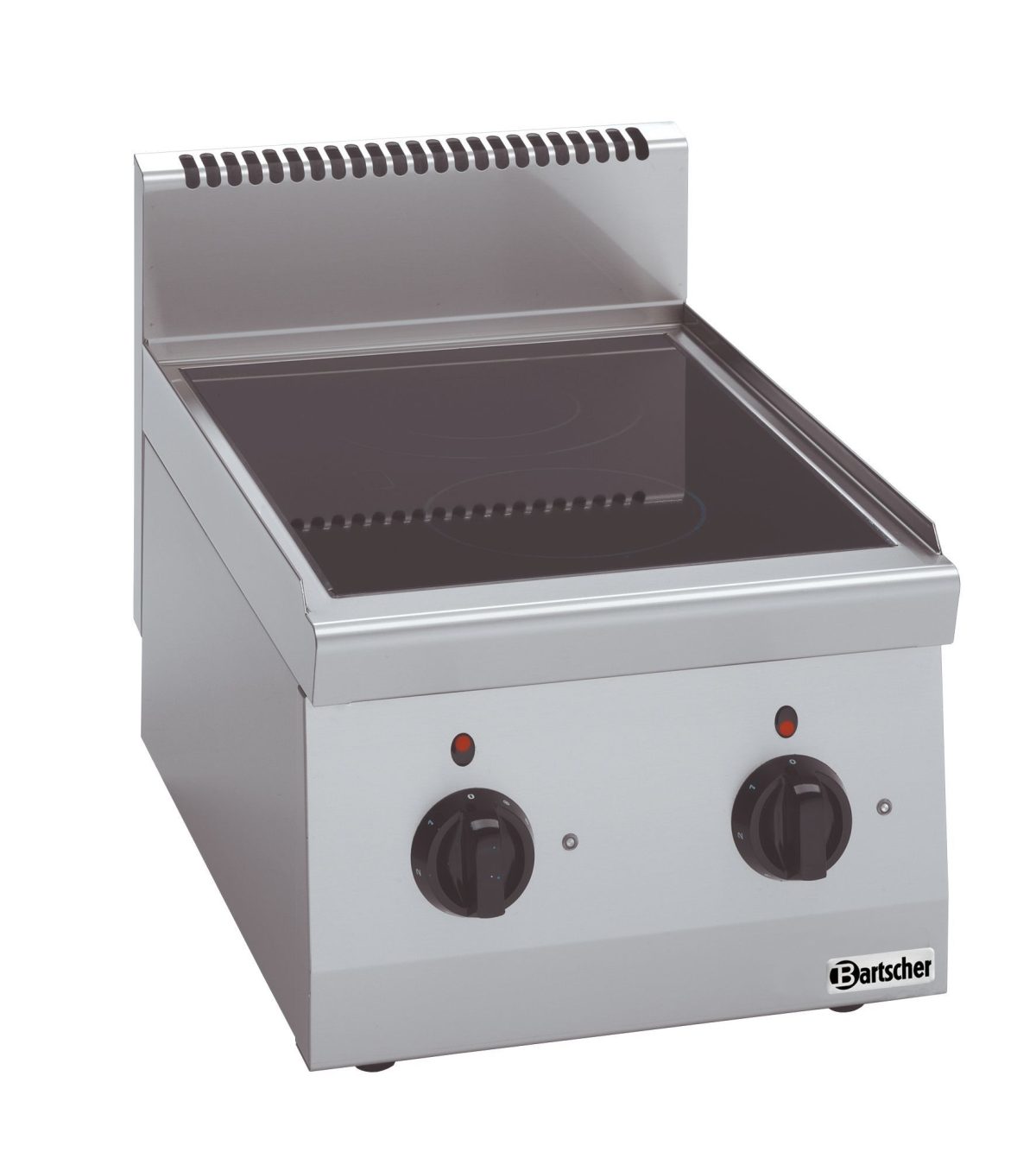 Réchaud vitrocéramique – 2 foyers – 4,3 kW – L 400 x P 600 mm – Bartscher