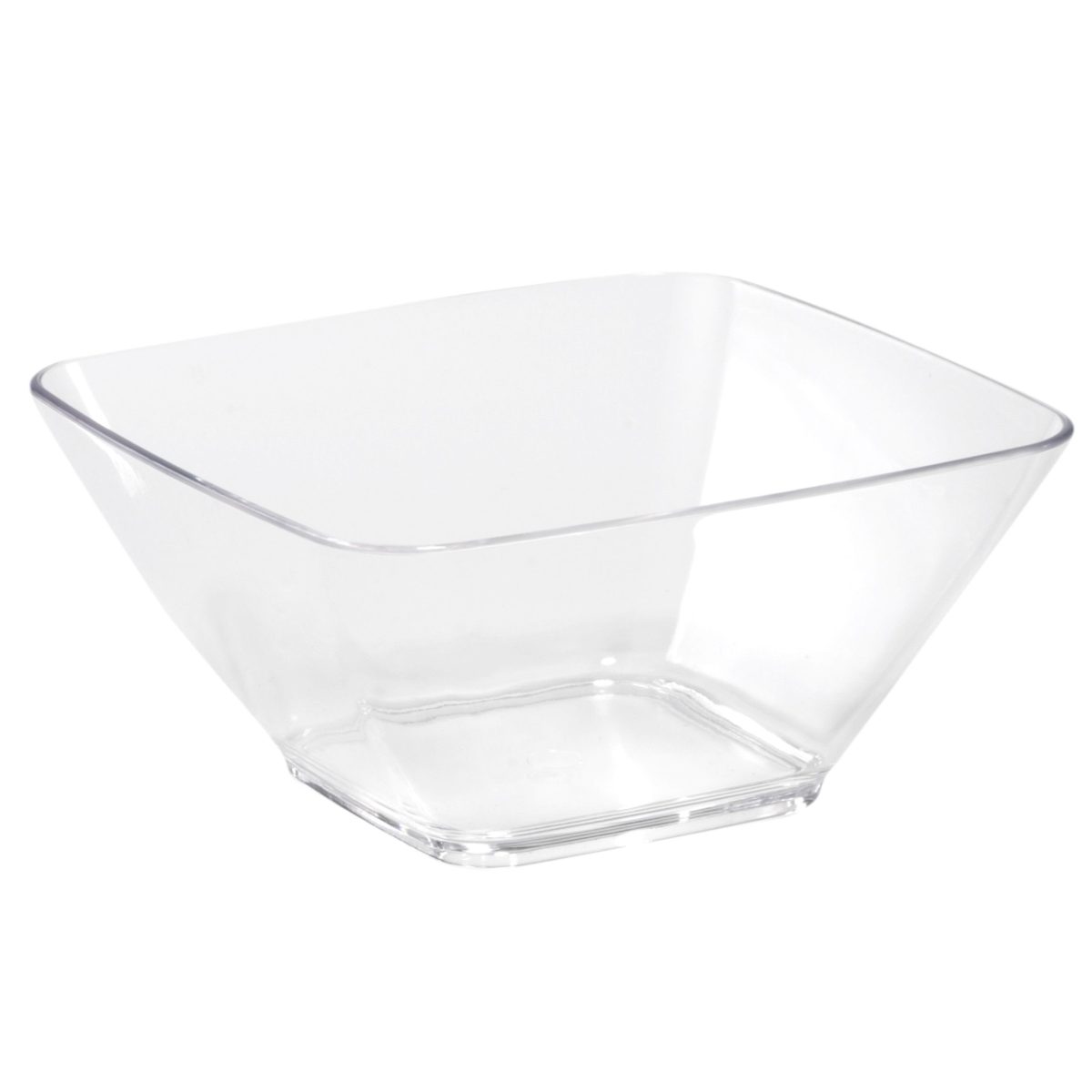 Saladier Carré Transparent en Acrylique 147mm à 285mm – Pujadas
