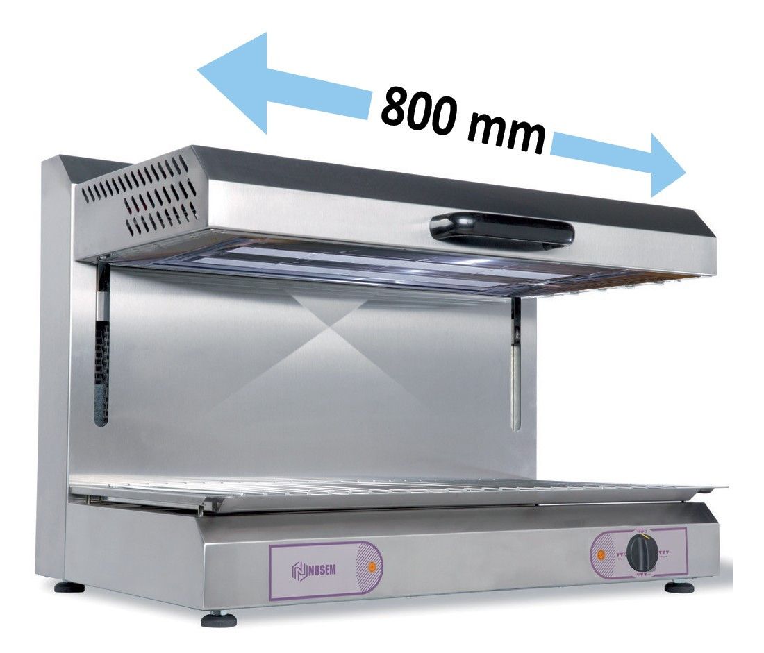 Salamandre de Cuisine Electrique à Plafond Mobile – Grille 740 x 375 mm – Nosem