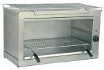 Salamandre électrique fermée - Grille 600 x 300 mm - 2 niveaux - Nosem