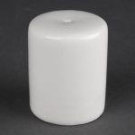 Salières en porcelaine blanche Athena - Lot de 12 – Image 2
