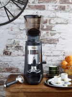 Moulin à Café Espresso Bar 40A avec Presse Poudre Mobile - Santos – Image 4