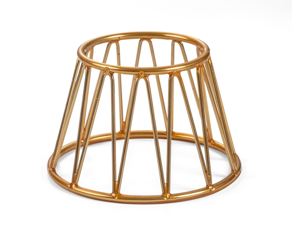 Présentoir Bufffet Mini CROWN Doré 10 cm – Pujadas