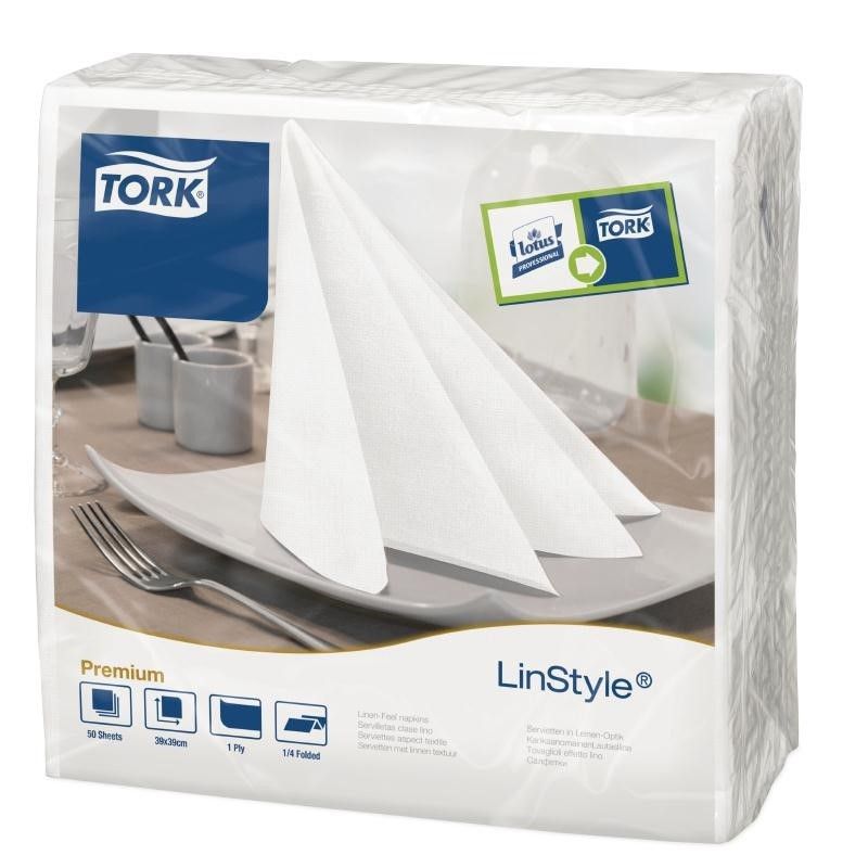 Serviette Papier Blanche 400 mm – Lot de 600 – Tork