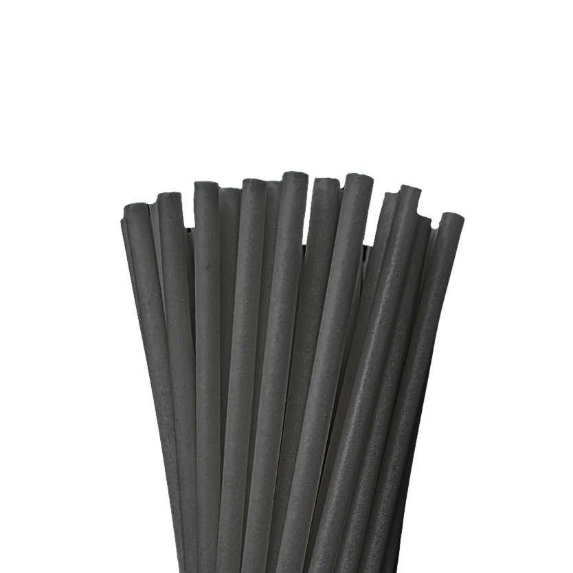 small-berry-noir_3 Paille en Fibres Végétales Small Berry 14 cm - Lot de 2500 Pailles - Straws-Berry – Image 1