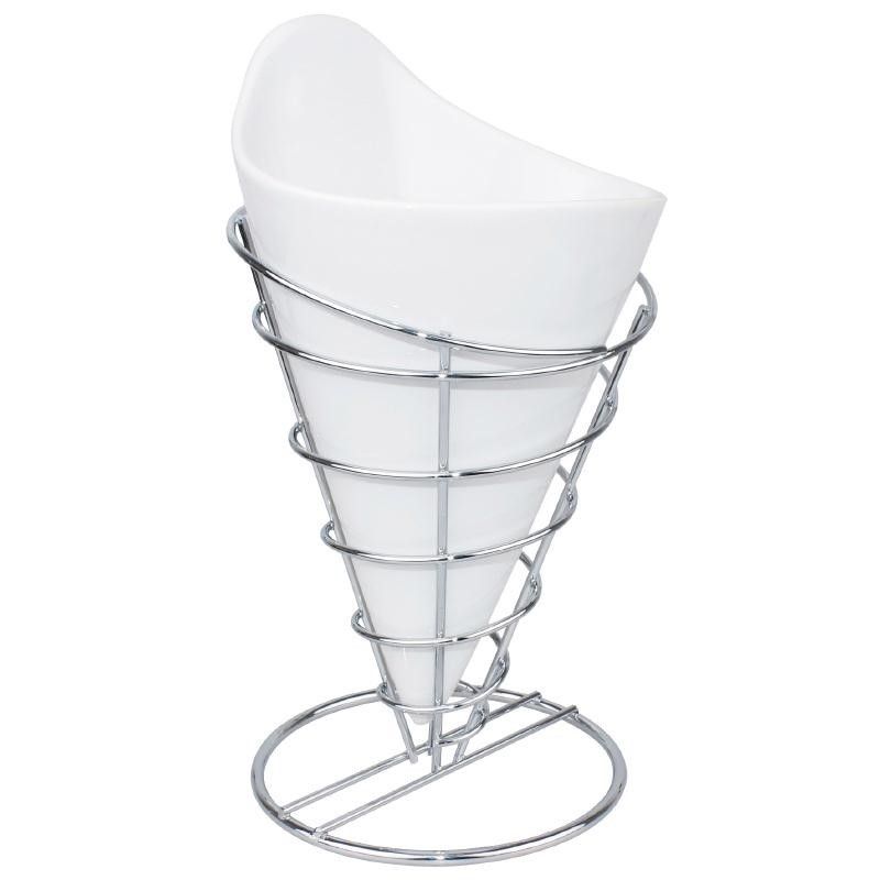 Support inox pour frites H 200 mm - Olympia – Image 5