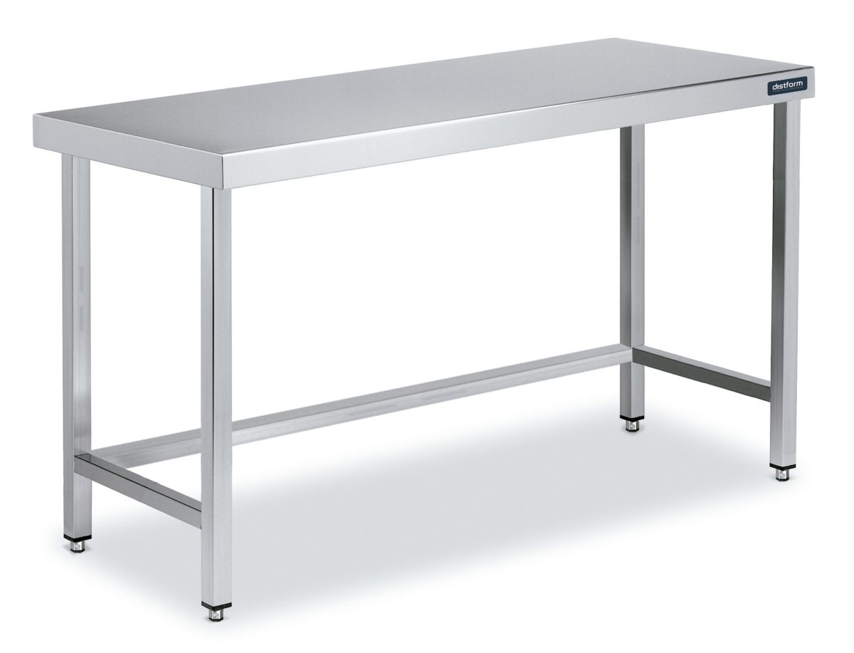 Table Centrale en Inox avec renforts Profondeur 700 mm – Distform
