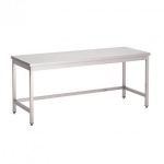 Table Inox Sans Dosseret - Gamme 700 - Combisteel – Image 2