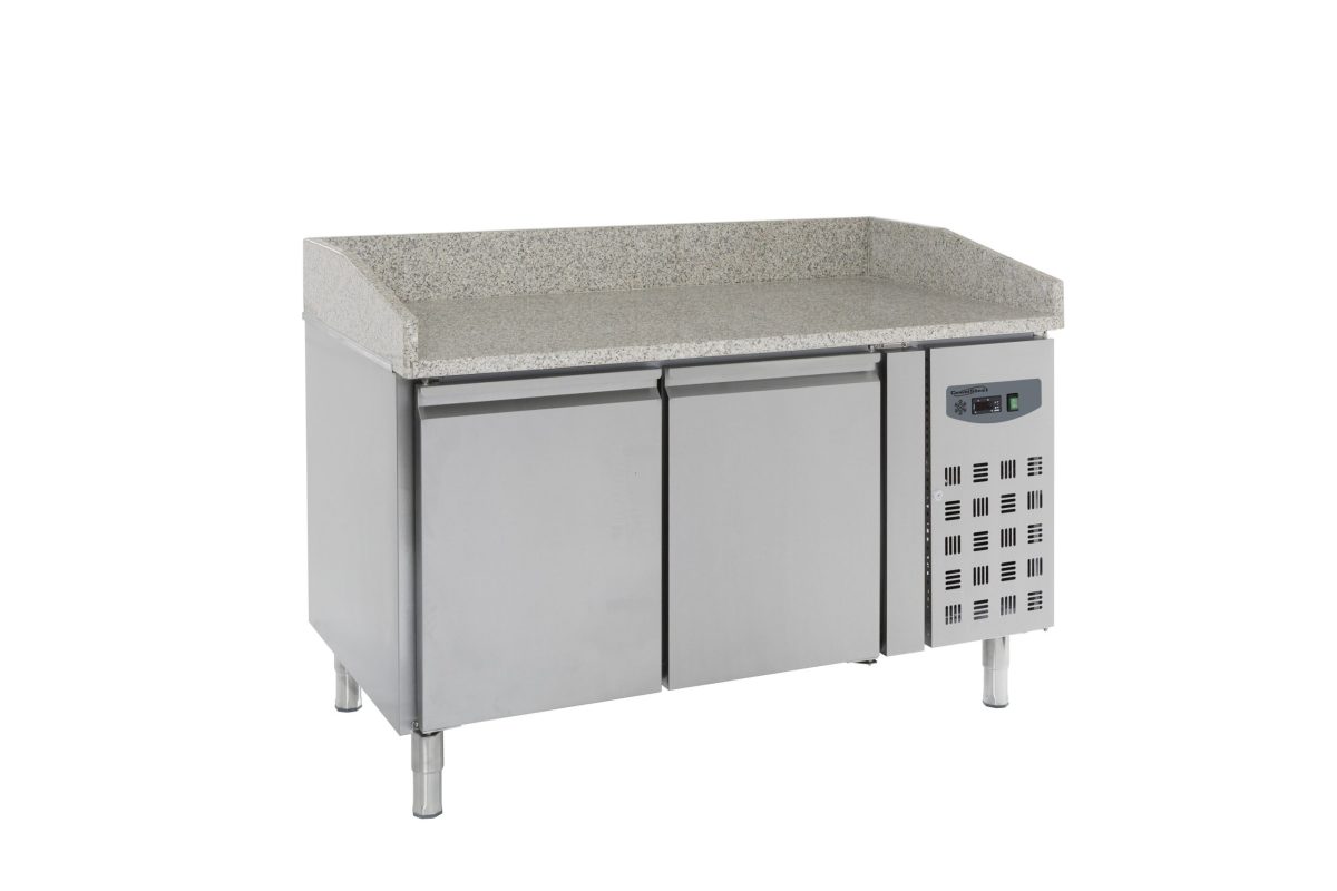 Table Pizza Réfrigérée 2 portes Profondeur 800 – Combisteel