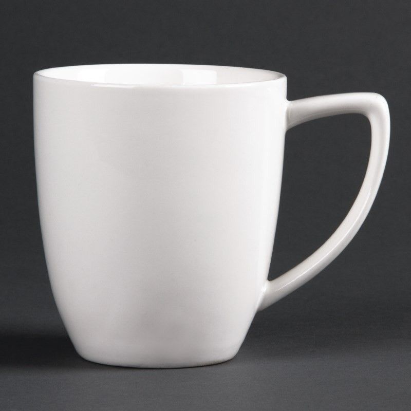 Tasses à Café Latte en Porcelaine Fine 350ml - Lot de 6 - Lumina – Image 5