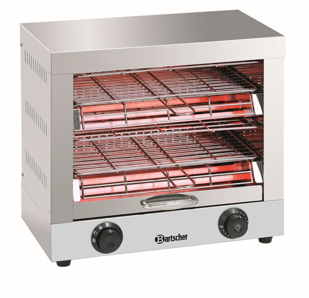 Toaster Professionnel – 2 Grilles avec Pince – Bartscher