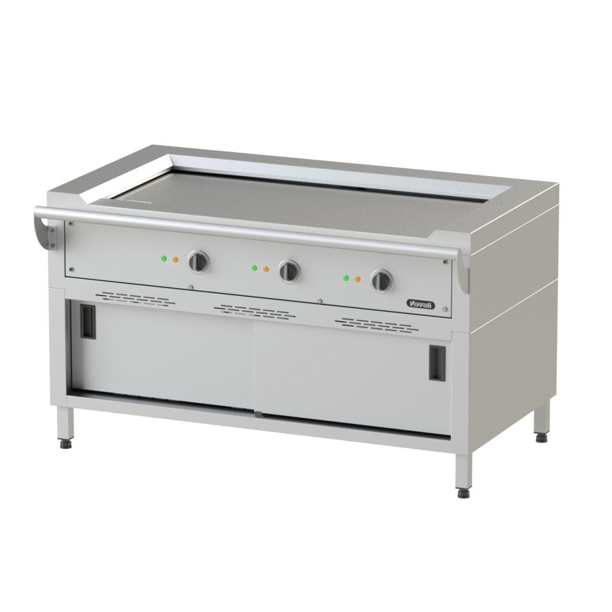 TEPPAN YAKI ELECTRIQUE SOUBASSEMENT – ACIER FE 510 – 19.5 kW – NAYATI