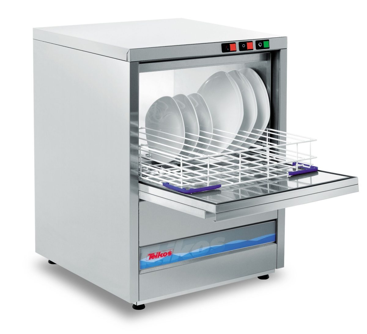 Lave-Vaisselle Double Paroi TS601 Panier 500 mm Porte 330 mm – Teikos