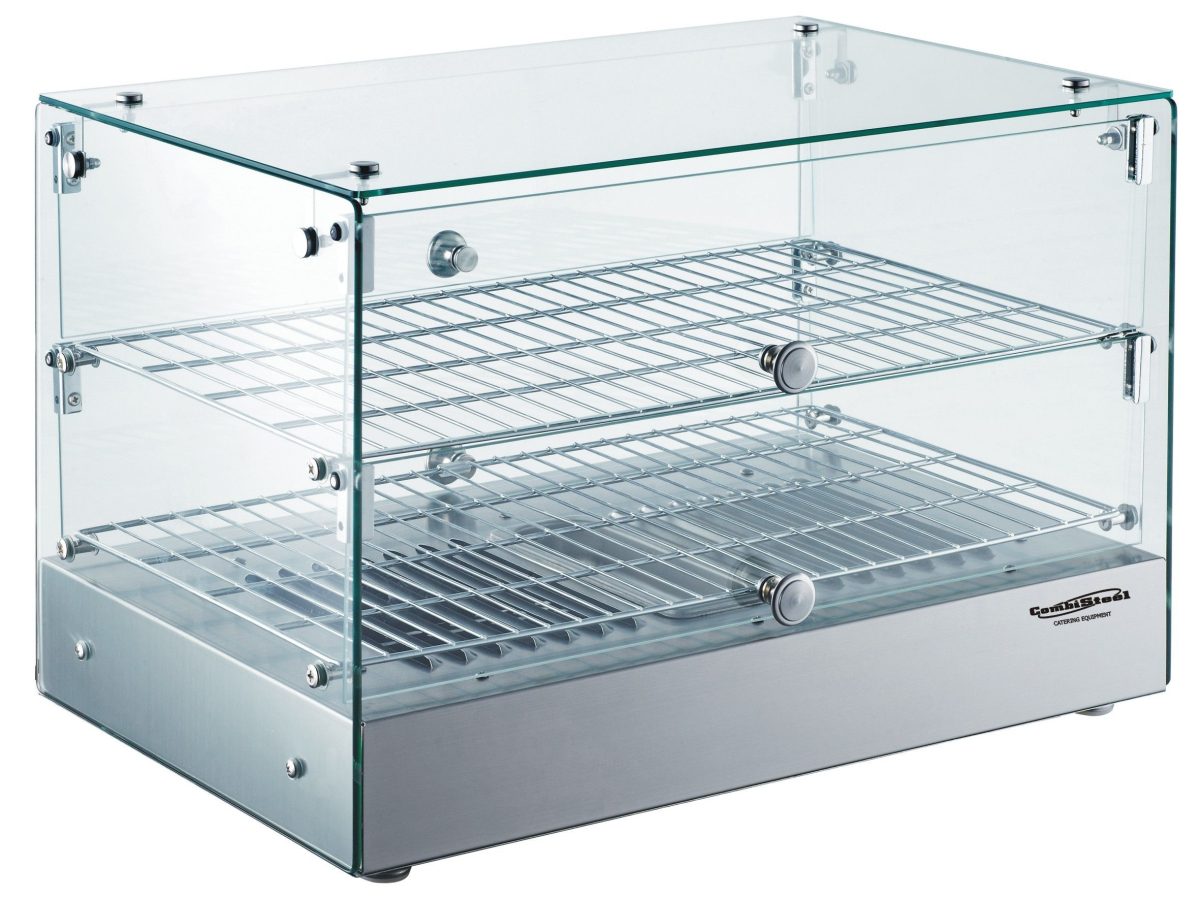 Vitrine chaude – 2 niveaux – 80 Litres – Combisteel