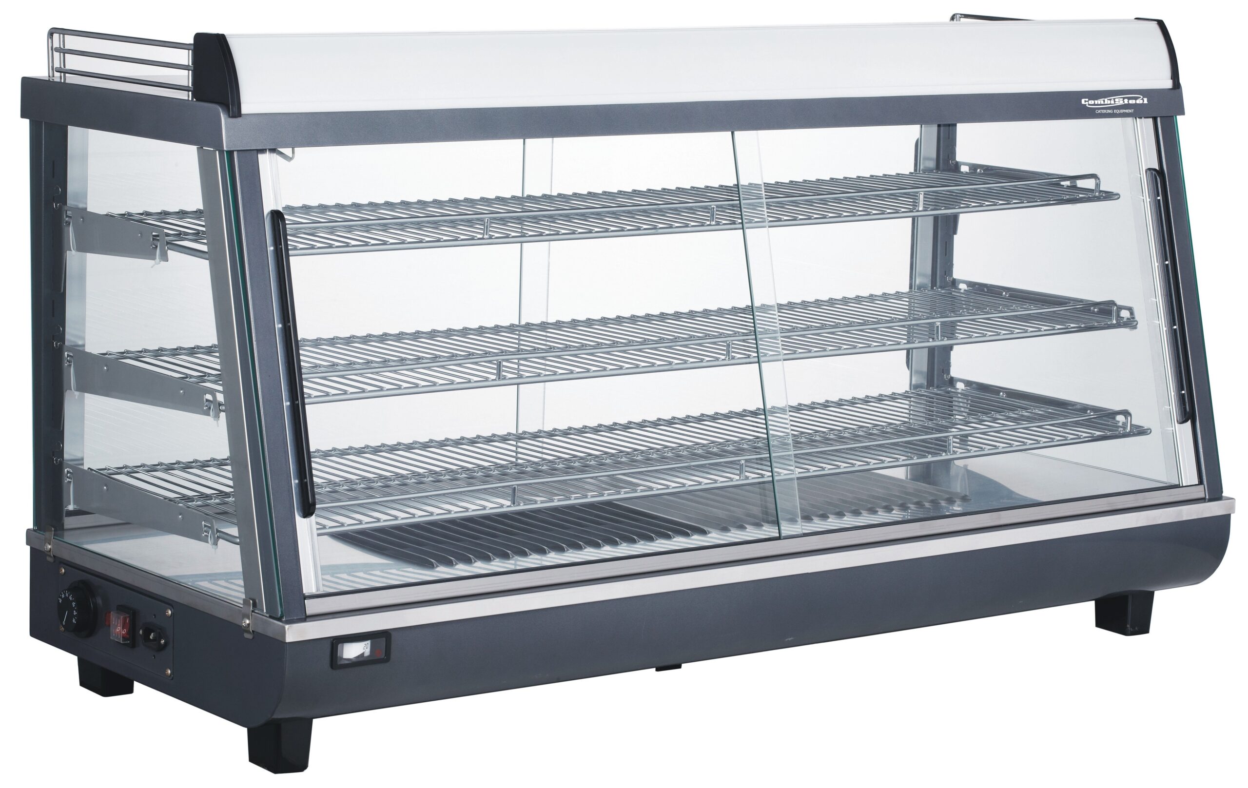 Vitrine chaude 3 étages - 186 litres - Combisteel – Image 1