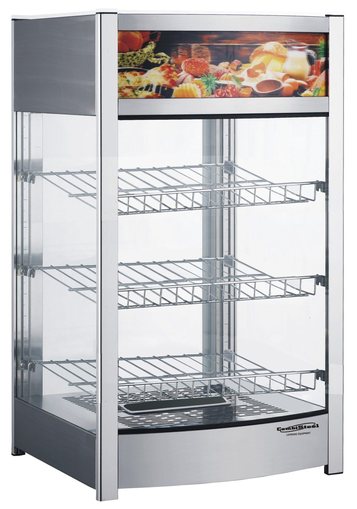 Vitrine chaude – 3 étages 97 Litres – Combisteel