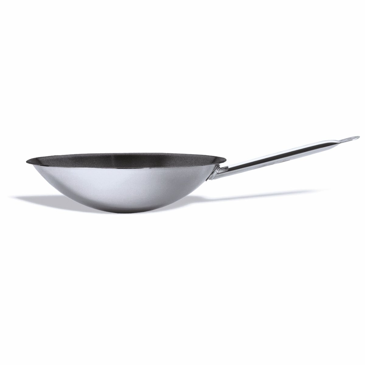 Wok Anti-Adhésif Fond Rond Multi-Métal 36 cm – Pujadas