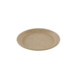 Assiette ronde en bagasse de blé naturel - 800 unités - Betik – Image 5