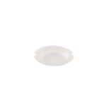LUX Assiette ronde blanche en canne à sucre Ø 16 cm - 600 unités - Betik