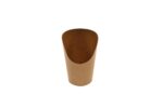 Pot à wraps / frites en carton kraft 360 ml - 1000 unités - Betik – Image 2
