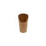 Pot à wraps / frites en carton kraft 480 ml - 1000 unités - Betik