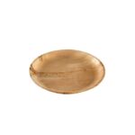 Assiette ronde en feuille de palmier - 100 unités - Betik – Image 3
