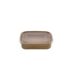 Barquette rectangulaire en carton kraft + couvercle en PP - 150 unités - Betik – Image 3