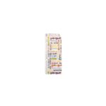 Sachet hotdog en papier ingraissable blanc "enjoy" 2 côtés ouvert 9 x 22 cm - 500 unités - Betik