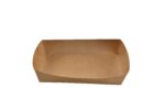 Barquette rectangulaire en carton kraft 1100 ml - 750 unités - Betik – Image 2
