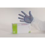Gants vinyle bleu micro poudre taille M - Lot de 4 Colis de 1000 - Mediprotec Promosac