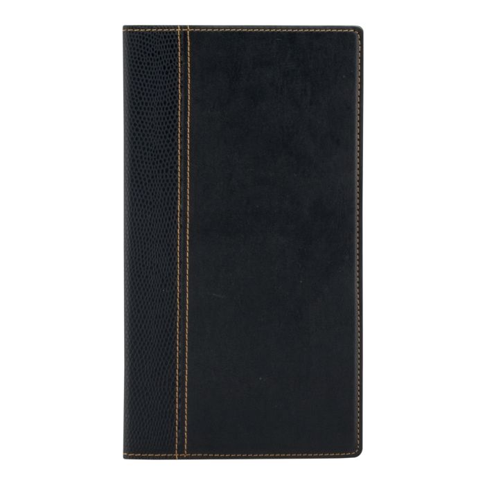 01846eb52d91fe106bbf543c85362dadb32a7d6a4fe1b3877fe67942e4da011e_6721_5 Porte-addition simili cuir - 23 x 13 cm - Securit – Image 1