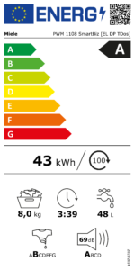 Lave-Linge Professionnel SmartBiz TwinDos 8 kg Pompe de Vidange - SAV Inclus - Miele – Image 4