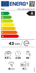 Lave-Linge Professionnel SmartBiz 8 kg Pompe de Vidange - SAV Inclus - Miele – Image 4