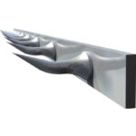 BARRE A 8 DENTS INOX 304, SECTION 30X6 MM - L2G – Image 2