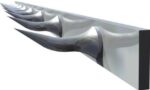 BARRE A 6 DENTS INOX 304, SECTION 50X10 MM - L2G – Image 2