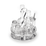 Service Huile Vinaigre Moutarde Sel Poivre H 170 mm - Was Germany