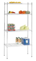 Etagère de Stockage 4 Grilles 4910 Acier Chromé - Bartscher – Image 4