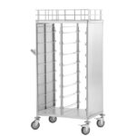 Chariot à Plateaux Inox 16 KN - Bartscher – Image 5