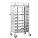 Chariot à Plateaux Inox 16 KN - Bartscher