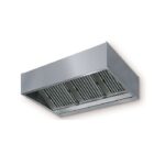 Hotte Murale Cubique avec Éclairage Intégré, L1800 à 3800 mm - Virtus – Image 5