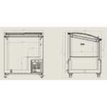 Congélateur Coffre Couvercle en Verre - 200 Litres - Combisteel – Image 4