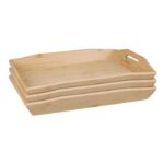 Plateau service de chambre bambou - Olympia 381 x 290 x 55 mm – Image 5