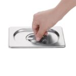 Couvercle Bac Gastro Inox GN 1/4 - Vogue – Image 5