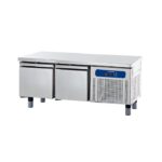 Soubassement Freezer avec 2 Tiroirs 1/1 pour Appareils de Cuisson, L1400 mm - Mastro – Image 3