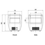 Îlot de Refroidissement Mobile - 90 LTR - Combisteel – Image 4