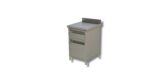 Meuble 1 tiroir et 1 porte bouteilles avec dosseret - Ristopro – Image 2
