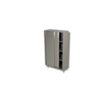 Armoire 2 portes coulissantes + 3 etageres - P 700 x H 1800 mm - Ristopro – Image 3