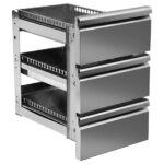 Kit De Tiroirs GN 3X 1/3 Pour Tables Réfrigérées Avec Profondeur 700 mm - Mastro – Image 4