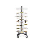 Echelle Porte-Assiettes Sur Roues, Capacité 96 Assiettes Ø 240-310 mm - Mastro – Image 3