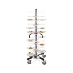 Echelle Porte-Assiettes Sur Roues, Capacité 96 Assiettes Ø 180-240 mm - Mastro – Image 3